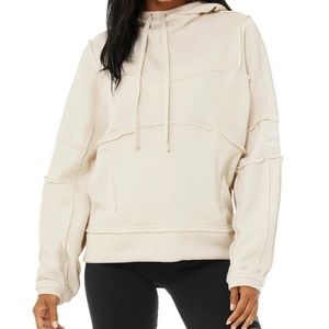 Alo Dimension Hoodie in Bone